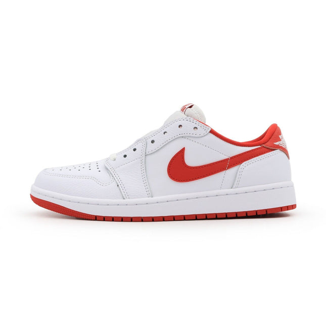 CZ0790-161 Nike Air Jordan 1 Retro Low OG White and University Red (Men's)