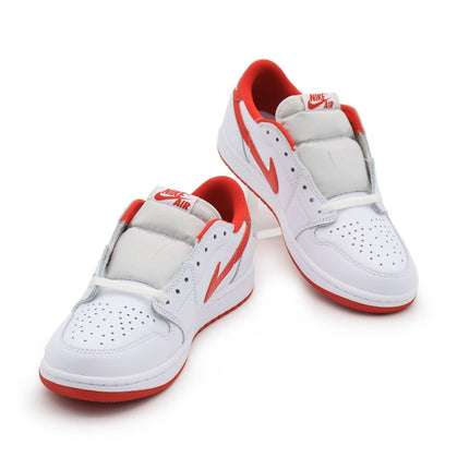 CZ0790-161 Nike Air Jordan 1 Retro Low OG White and University Red (Men's)