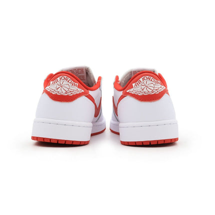 CZ0790-161 Nike Air Jordan 1 Retro Low OG White and University Red (Men's)