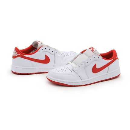 CZ0790-161 Nike Air Jordan 1 Retro Low OG White and University Red (Men's)