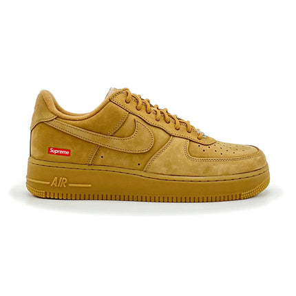 DN1555-200 Nike Air Force 1 Low SP x Supreme Flax Wheat Brown