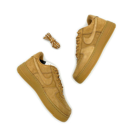 DN1555-200 Nike Air Force 1 Low SP x Supreme Flax Wheat Brown