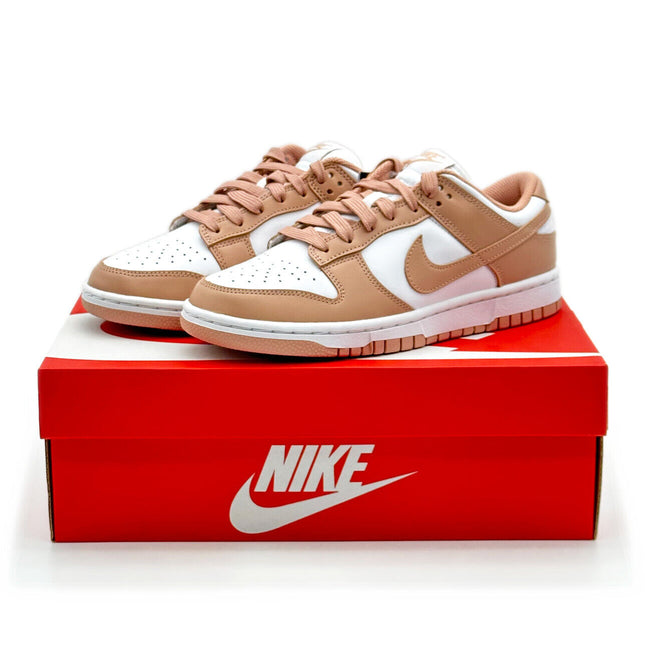 DD1503-118 Nike WMNS Dunk Low Rose Whisper Soft Pink Beige White Rouge Cherry