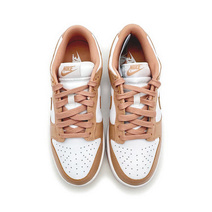 DD1503-118 Nike WMNS Dunk Low Rose Whisper Soft Pink Beige White Rouge Cherry