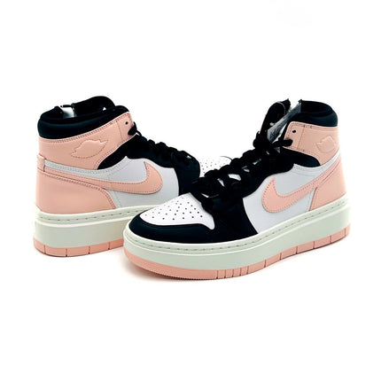 DN3253-061 Nike WMNS Air Jordan 1 High Elevate Soft Pink Black White Atmosphere