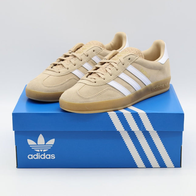 IH5482 adidas Originals Gazelle Indoor Wonder Beige Cloud White Gum (Women's)