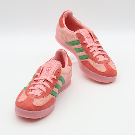 IG6782 adidas Originals Gazelle Indoor Semi Pink Spark Preloved Green (Women's)