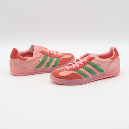 IG6782 adidas Originals Gazelle Indoor Semi Pink Spark Preloved Green (Women's)