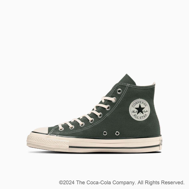 31312070 Coca-Cola Converse All Star US UF Hi Dark Green (Men's)