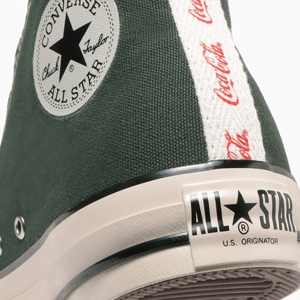 31312070 Coca-Cola Converse All Star US UF Hi Dark Green (Men's)