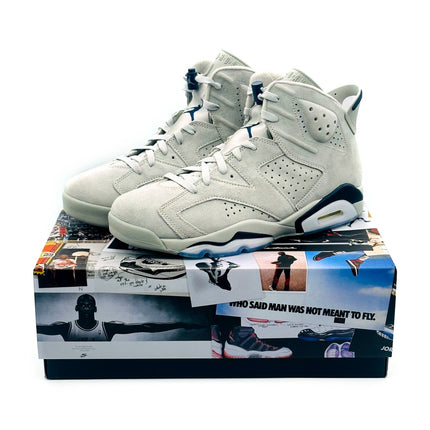 CT8529-012 Nike Air Jordan 6 Retro Georgetown Magnet Colleage Navy Grey Gray