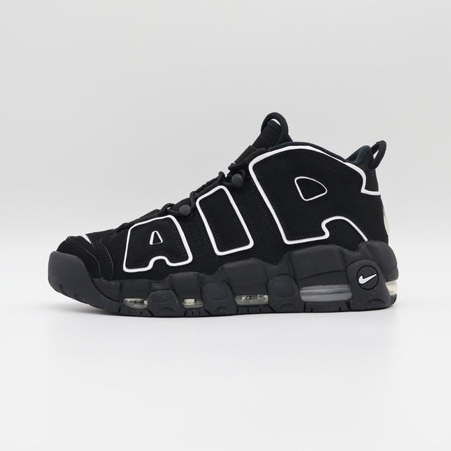 414962-002 Nike Air More Uptempo Black White