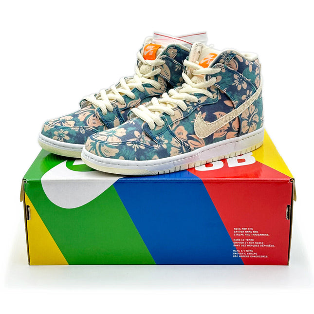 CZ2232-300 Nike SB Dunk High Hawaii Sail Blue Green Aqua (Men's)