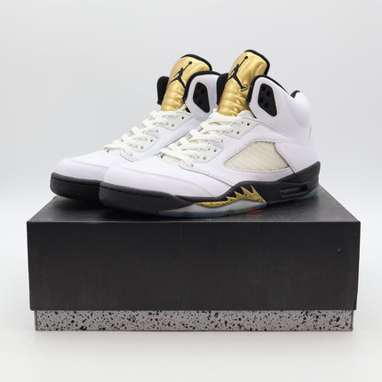 Size 10 - 136027-133 Nike Air Jordan 5 Retro Olympic 2016