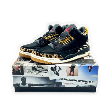 CK4344-002 Nike Air Jordan 3 Retro SE Animal Instinct Black Camo Zebra Cheetah