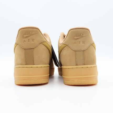 CJ9179-200 Nike Air Force 1 Low Flax Wheat Gum Light Brown Black (Men's)