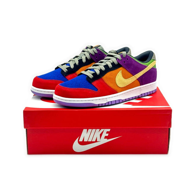 CT5050-500 Nike Dunk Low Viotech Crazy Red Blue Orange Purple Green Black Yellow