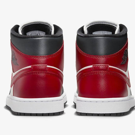 BQ6472-160 Nike Air Jordan 1 Mid Black Toe (Women's)