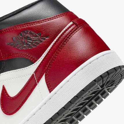 BQ6472-160 Nike Air Jordan 1 Mid Black Toe (Women's)