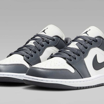 DC0774-102 Nike Air Jordan 1 Low Dark Grey (Women's)