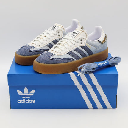 II0001 atmos pink adidas Originals Sambae Stacked Denim Cloud White (Women's)