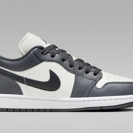 DC0774-102 Nike Air Jordan 1 Low Dark Grey (Women's)