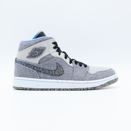 DM3529-004 Nike Air Jordan 1 Mid SE Crater Grey University Blue Black (Men's)