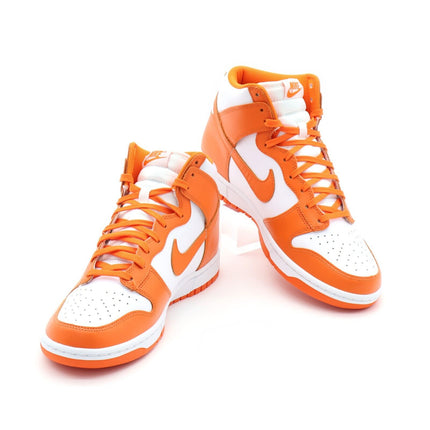 DD1399-101 Nike Dunk High Orange Blaze Syracuse White (Men's)