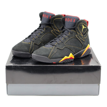 CU9307-081 Nike Air Jordan 7 Retro Citrus Black Varsity Red Gold Yellow (Men's)