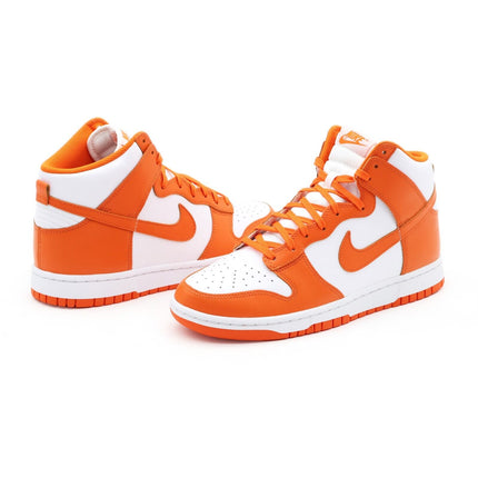 DD1399-101 Nike Dunk High Orange Blaze Syracuse White (Men's)