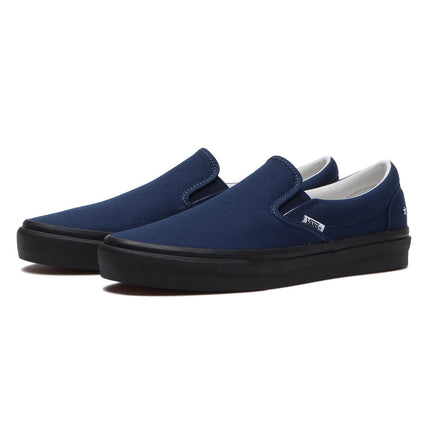 V98CF-ZORN All My Homies Vans Slip-On Navy (Men's)