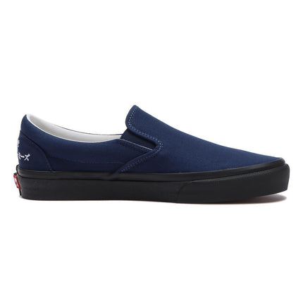 V98CF-ZORN All My Homies Vans Slip-On Navy (Men's)