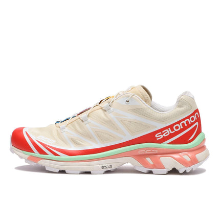 L47293300 Salomon XT-6 Shortbread Poppy Red Green Ash (Men's)