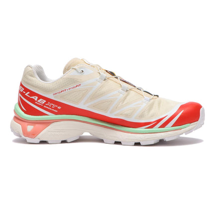 L47293300 Salomon XT-6 Shortbread Poppy Red Green Ash (Men's)