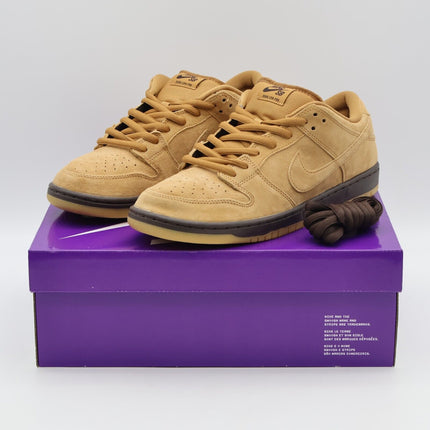 BQ6817-204 Nike SB Dunk Low Pro Wheat Baroque Brown Gum Mocha (Men's)