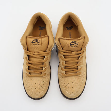 BQ6817-204 Nike SB Dunk Low Pro Wheat Baroque Brown Gum Mocha (Men's)