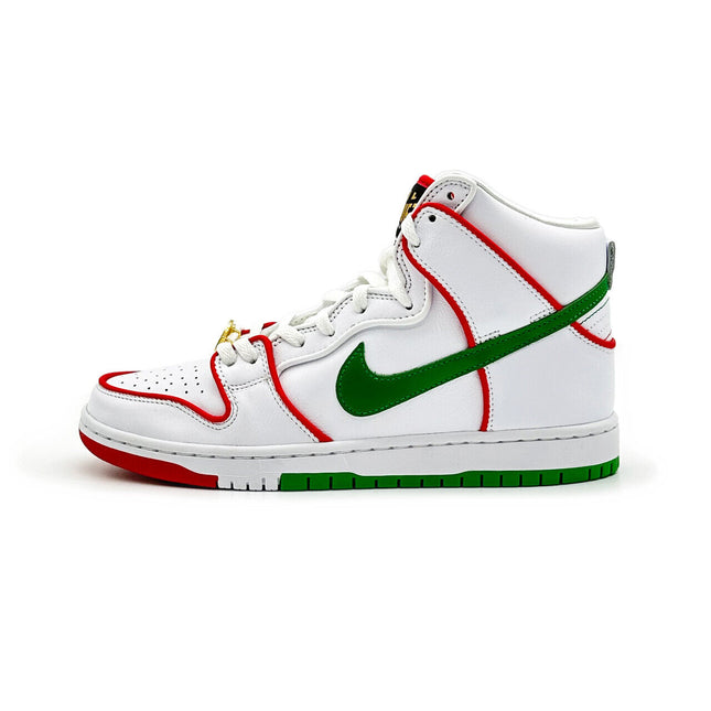 CT6680-100 Paul Rodriguez �~ Nike SB Dunk High Mexican Boxing White Green Red