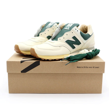 OU576AME the Apartment New Balance 576 Off White Evergreen Sail Ivory (Men's)