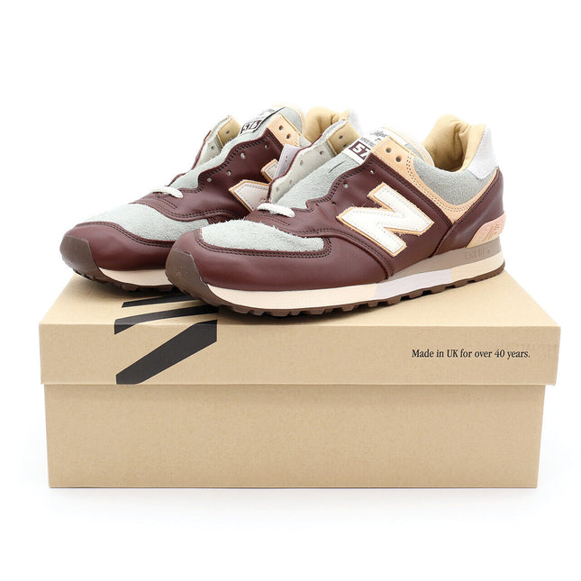 OU576AMT the Apartment New Balance 576 Bitter Chocolate Brown Gray (Men's)