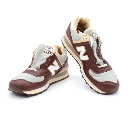 OU576AMT the Apartment New Balance 576 Bitter Chocolate Brown Gray (Men's)