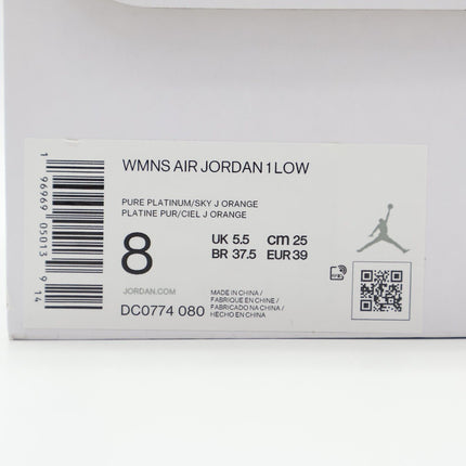 DC0774-080 Nike WMNS Air Jordan 1 Low Sky J Orange (Women's)