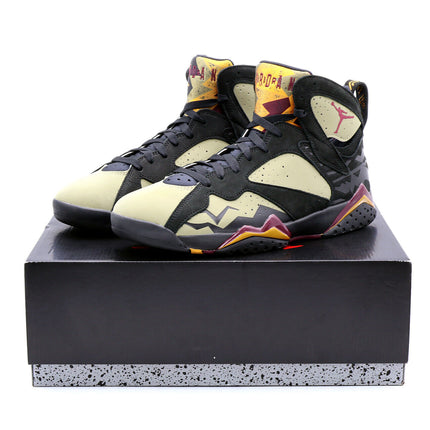 DN9782-001 Nike Air Jordan 7 Retro Black Olive Cherrywood Red Neutral (Men's)