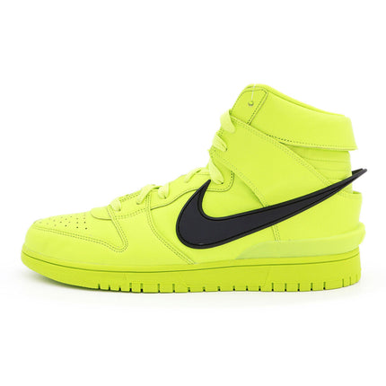 CU7544-300 Nike Dunk High AMBUSH Flash Lime Atmic Green Black (Men's)