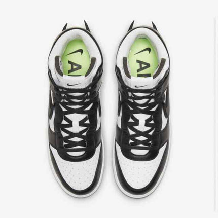 CU7544-001 Nike Dunk High AMBUSH Black White Spruce Aura Panda (Men's)