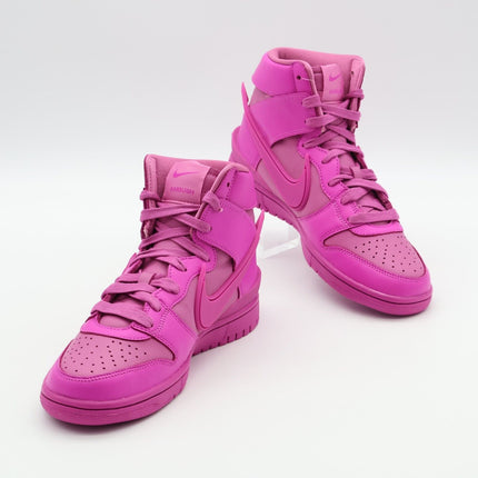 CU7544-600 Nike Dunk High AMBUSH Active Fuchsia Lethal Pink (Men's)