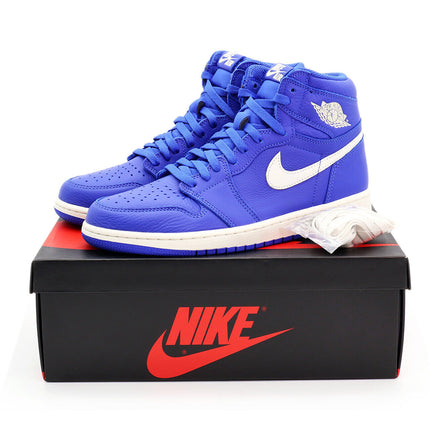 555088-401 Nike Air Jordan 1 Retro High Hyper Royal Blue Sail (Men's)