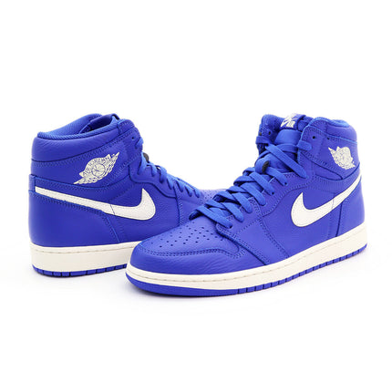 555088-401 Nike Air Jordan 1 Retro High Hyper Royal Blue Sail (Men's)