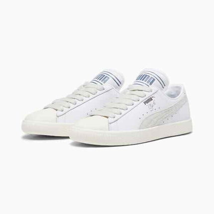 393305-01 Rhuigi �~ Puma Clyde Q3 Pristine Sedate Gray Puma White