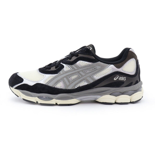 1201A789-750 Asics Gel-NYC Ivory Clay Grey White Beige Black Dark Gray (Men's)