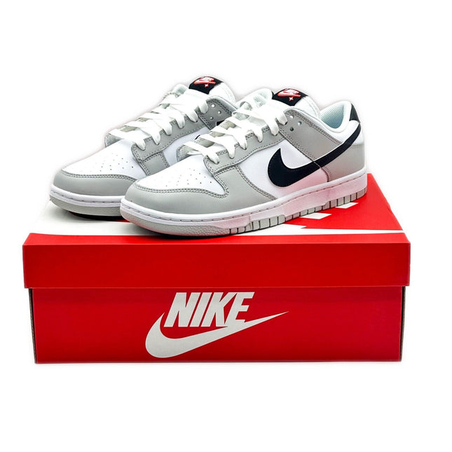 DR9654-001 Nike Dunk Low SE Lottery Pack Grey Fog Light Crimson Gray (Men's)